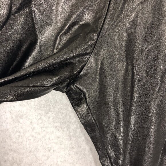 Commando Black Faux Leather High Waisted Leggings Size Small - Picture 4 of 4
